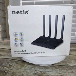 Netis N2 AC1200 Wireless Dual Band Gigabit Router New In Box